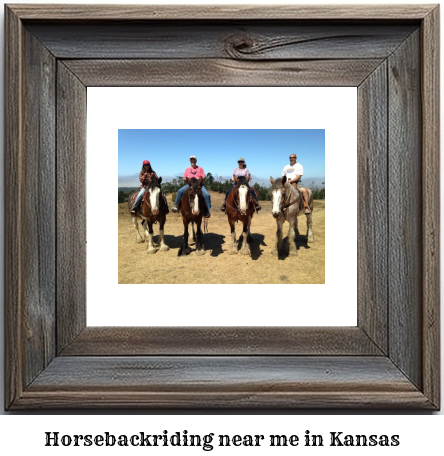 horseback riding Kansas